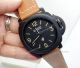 Replica Panerai Luminor Black Dial Brown Leather Strap Watch W Panerai Luminor Base Logo (7)_th.jpg